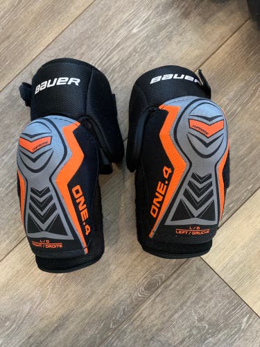 Used Large Bauer Supreme One.4 Elbow Pads