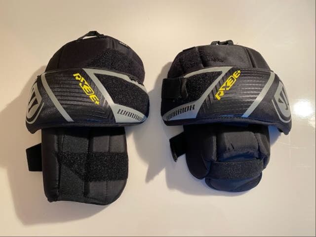Used Warrior Ritual X3 E+ Intermediate Goalie Knee Pads