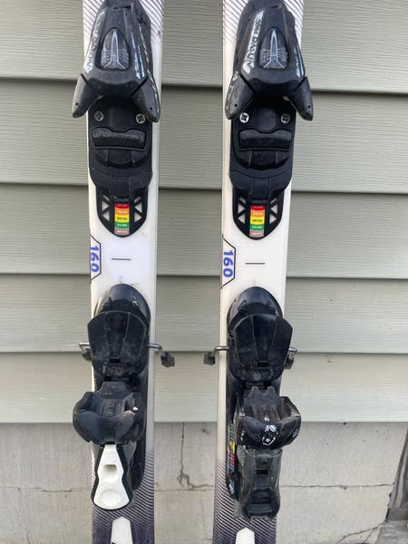 Used Salomon Enduro LX750R 160 cm All Mountain Skis With Bindings