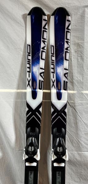 salomon 610 skis Salomon X-Wing Storm 162cm 115-70-103 r=13m Skis Salomon 610 Adjustable  Bindings | SidelineSwap