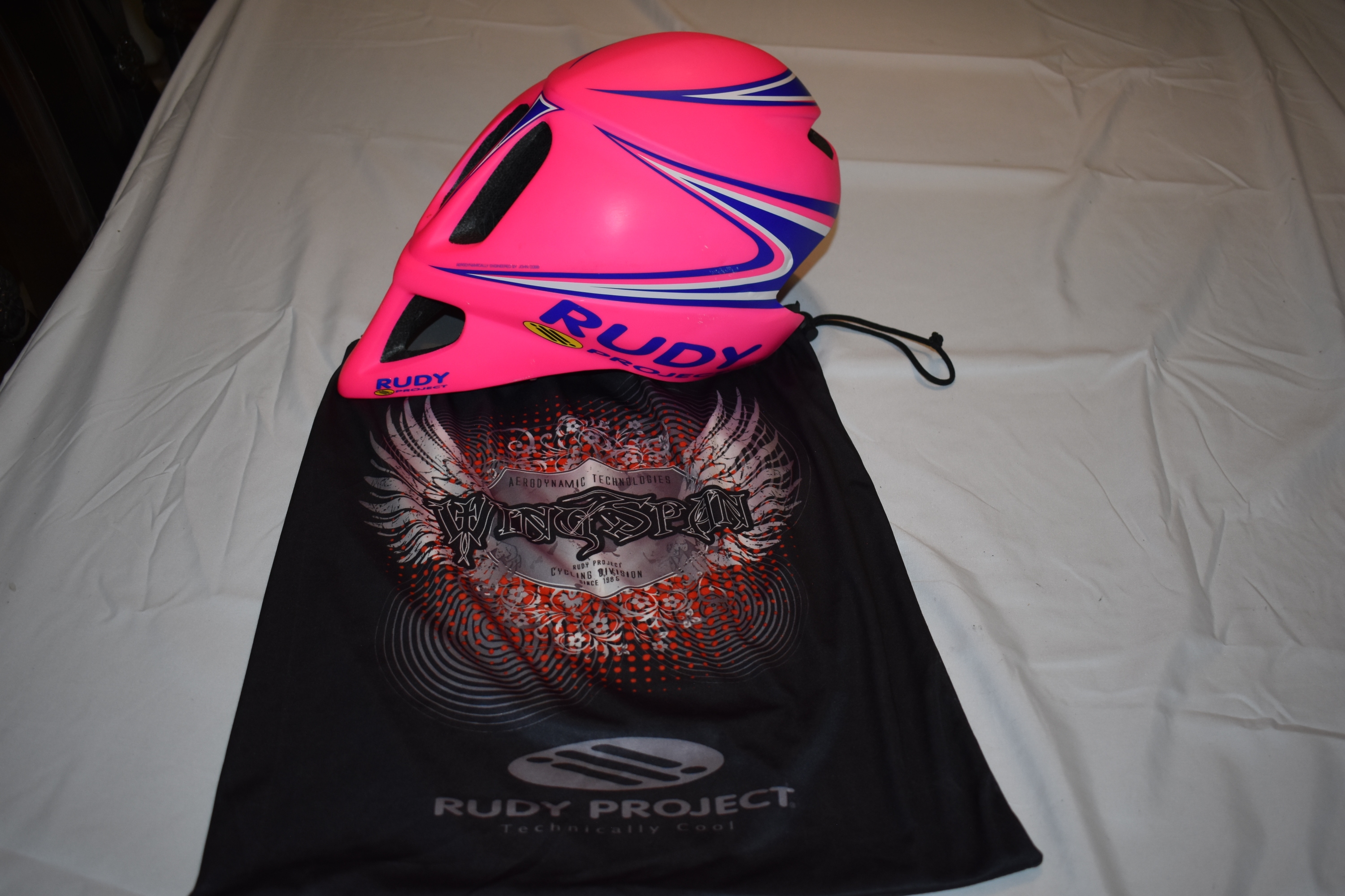 Rudy Project Wingspan Unisize Aerodynamic Bike Helmet w/Bag