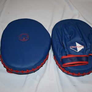 NEW - Century Power Blue/Red Punch Mitts, 2 Piece Set