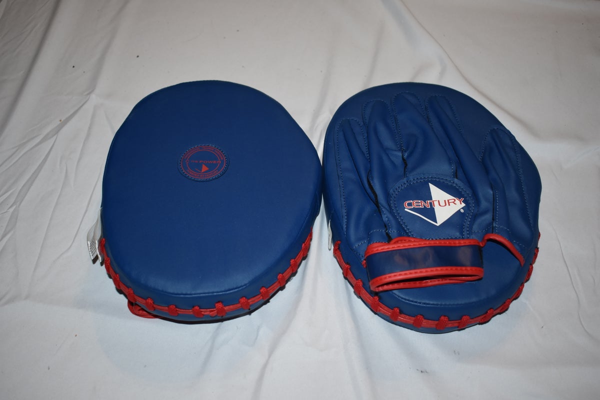 NEW - Century Power Blue/Red Punch Mitts, 2 Piece Set