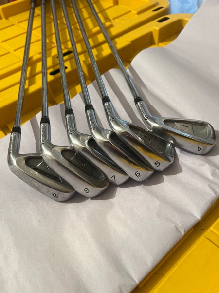 Taylor Made RAC Iron Set 4-9 Iron; Steel Shaft