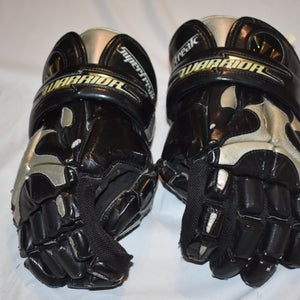 Warrior SuperFreak Players Club Series Lacrosse Gloves, Black, 13 Inches