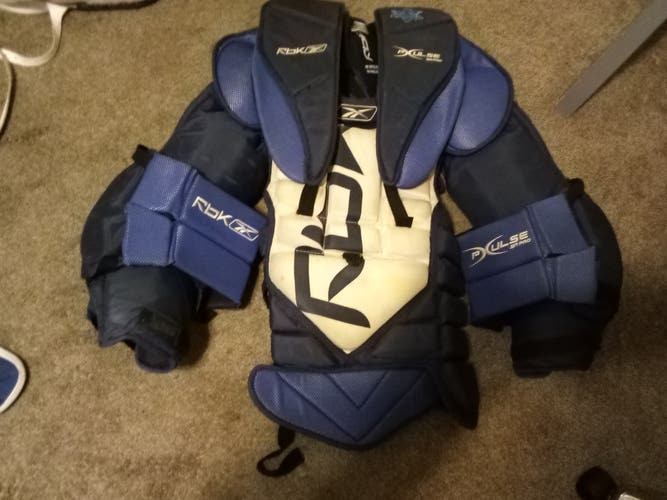 Used XL Adidas Goalie Chest Protector Pro Stock