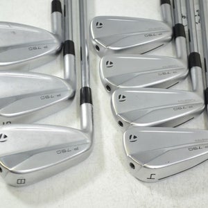 TaylorMade P790 2021 4-PW Iron Set Left Project X 5.5 Regular Plus Steel #166248