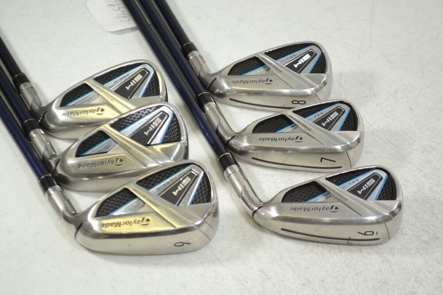 TaylorMade SIM Max 6-PW.AW Iron Set Right Senior Flex Ventus 5