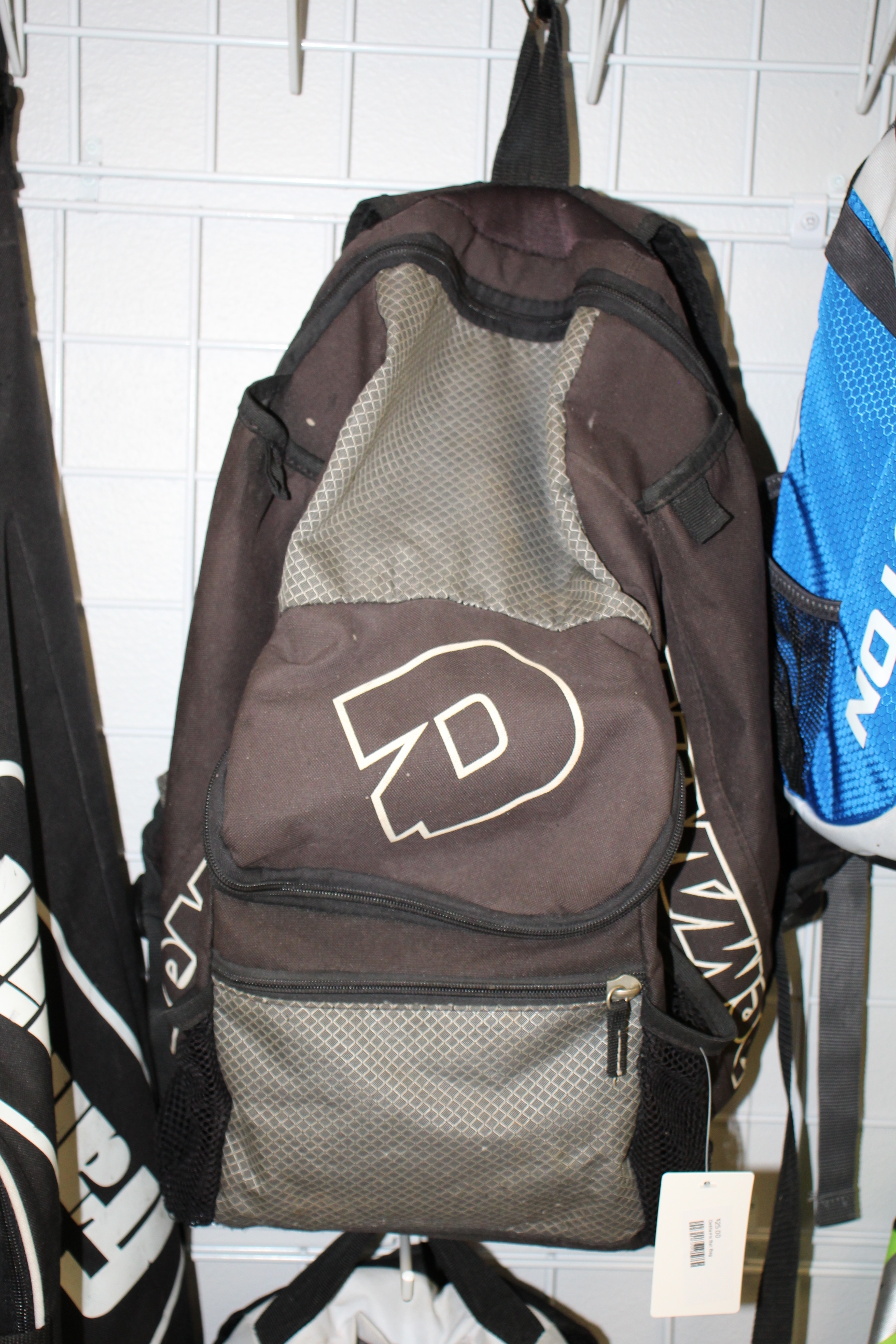 Black Used DeMarini Backpack
