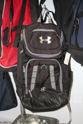 Black Used Adult Unisex Under Armour Backpack