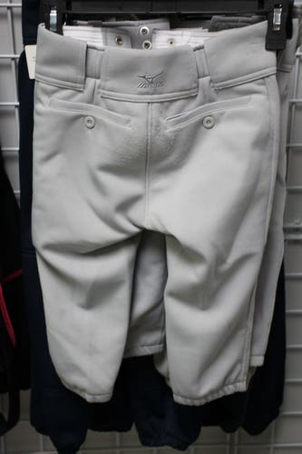Gray Youth Kid's Used Small Mizuno Game Pants