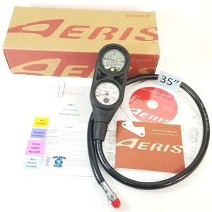 Aeris XR1 2 or 3 Gauge Computer Console Scuba Diving 5000 PSI Pressure Gauge