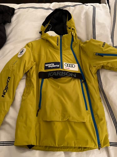 Yellow Quebec Ski Team jacket
