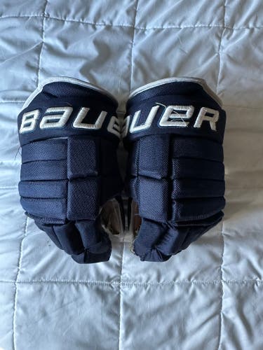 Used Bauer 14" Pro Stock Pro Series Gloves