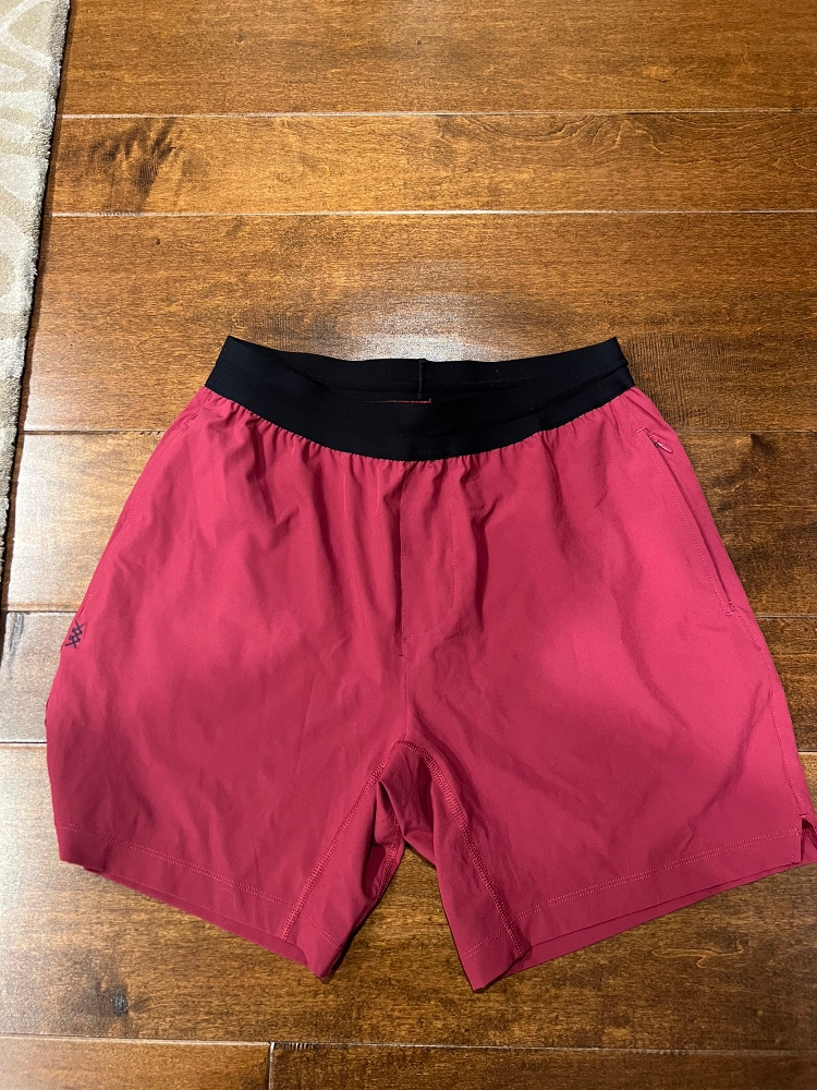 Men’s Medium Rhône Red Shorts