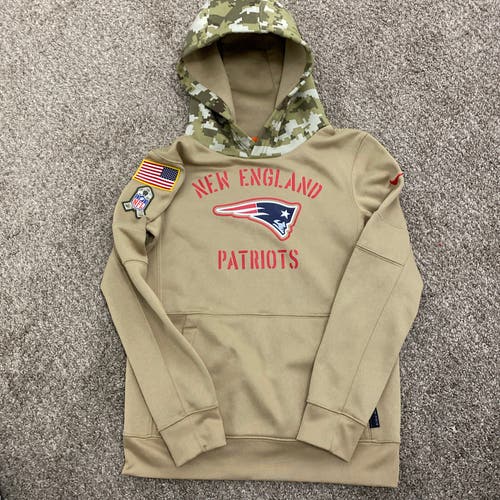 New England Patriots Salute To Service Hoodie Youth Medium