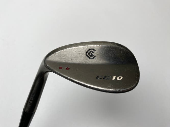 Cleveland CG10 Black Pearl Sand Wedge SW 56* Dynamic Gold Wedge Steel Mens LH