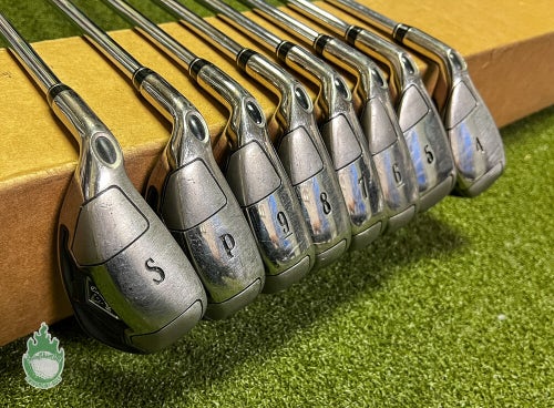 Used Left Handed Callaway FT i-brid Irons 4-PW/SW Uniflex Steel Golf Club Set