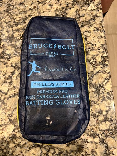 Bruce Bolt batting gloves