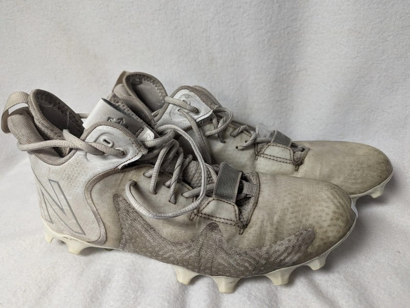New Balance Quixrail Cleats Size 8 Color White Condition Used