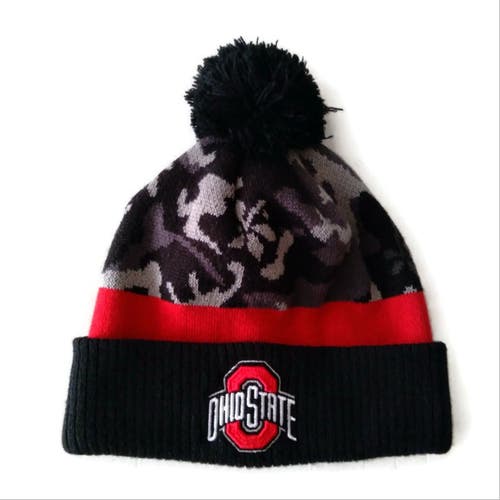Ohio State Buckeyes Camouflage Beanie Knit Hat