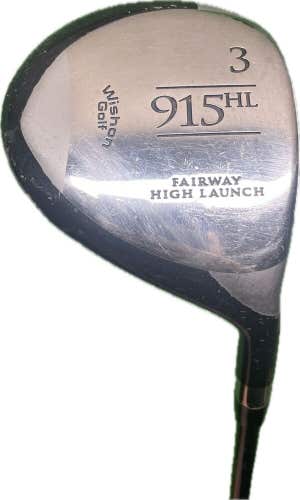 Ladies Wishon Golf 915 HL 3 Wood MFS 30 + Graphite Shaft RH 42”L
