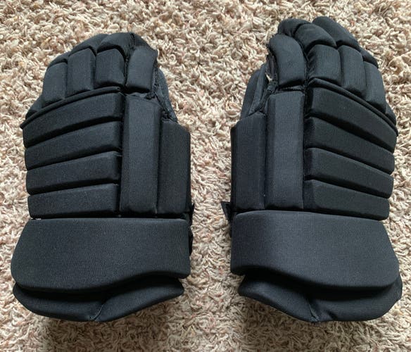 Used ABHS All Black Hockey Sticks Gloves Size 13"
