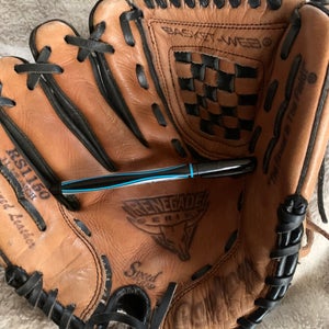 Used Rawlings Left Hand Throw Baseball Glove 11.5"