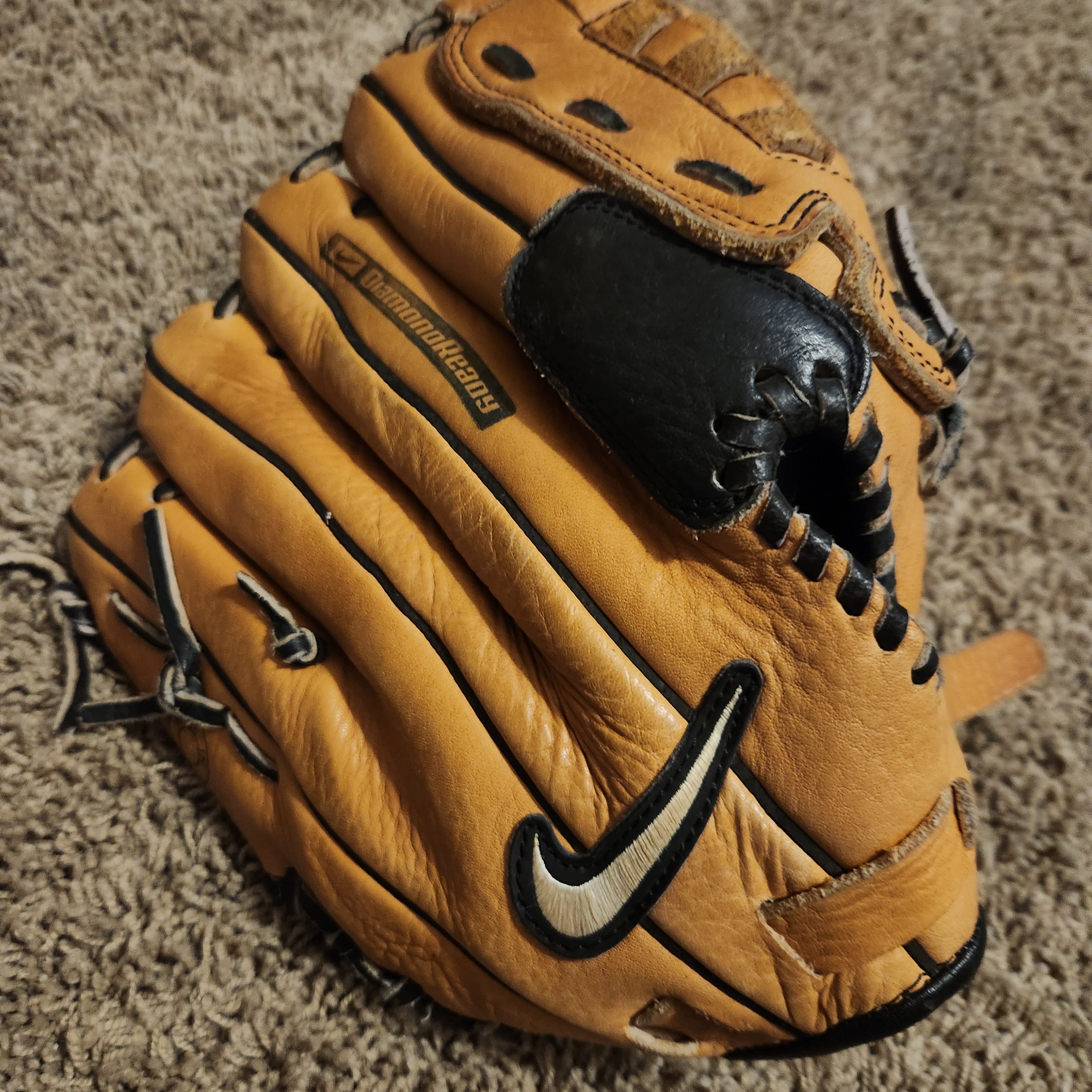 希少品 NIKE DIAMOND READY HEAT DEH1150 Nike Diamond Elite Show 1150 DWP 11.5” Baseball Glove Right