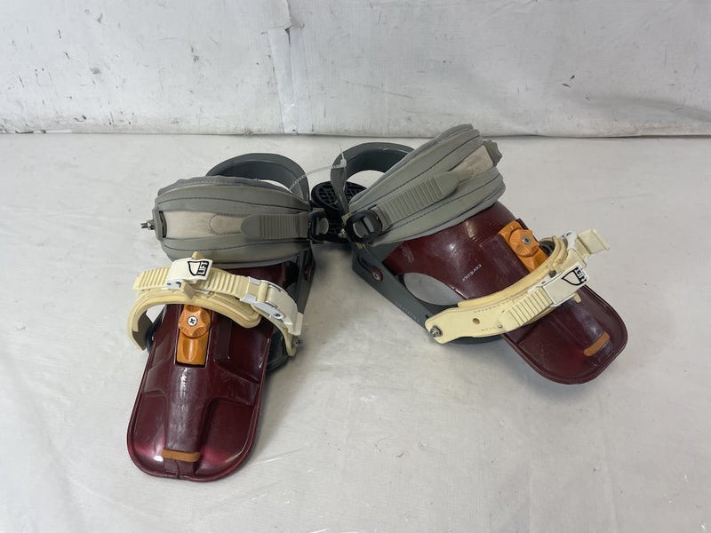 Used Burton Contour Adult Snowboard Bindings