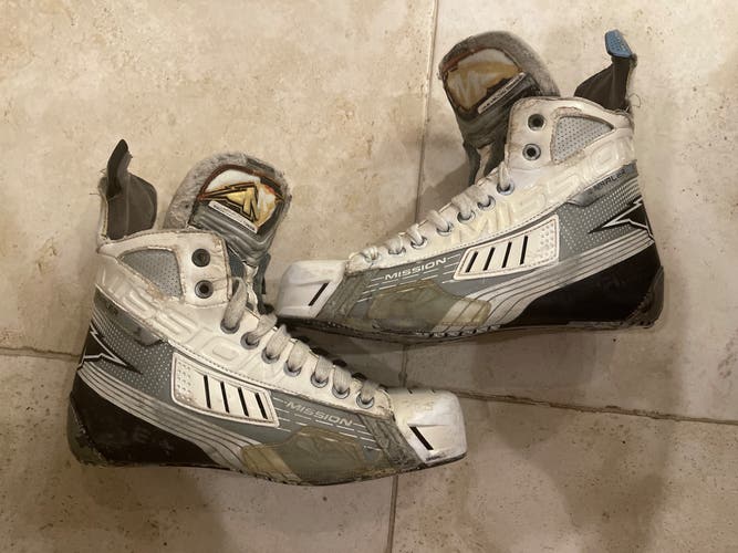 Used Mission Regular Width Size 9.5 Inhaler ac1 Inline Skates