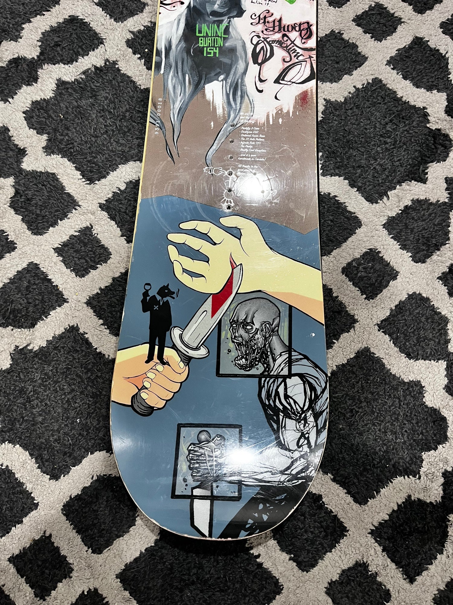 Men's vintage 154 cm Burton Uninc | SidelineSwap | Buy and
