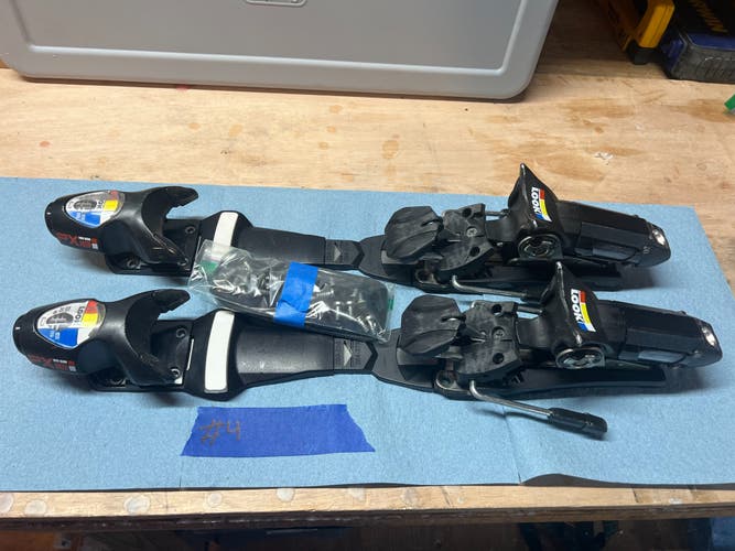 Used Look Racing PX 18 Ski Bindings Max Din 18