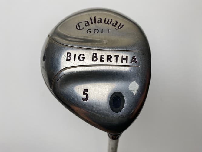 Callaway 2004 Big Bertha 5 Fairway Wood 18* Big Bertha Gems 55 Ladies  RH