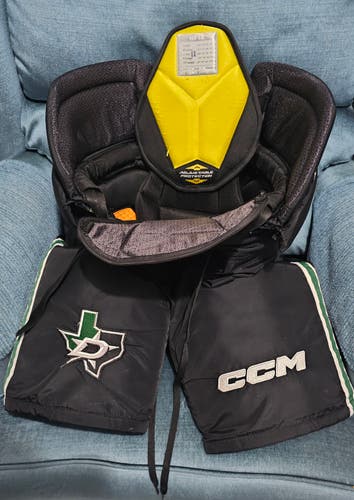 Dallas Stars NHL Senior Used Large CCM HPTK Hockey Pants Pro Stock