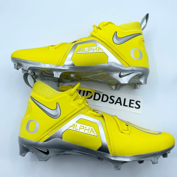 Nike Oregon Ducks Alpha Menace Pro 3 DH3358-701 Football Cleats Sz 13 Wide RARE Nike Men main image 4