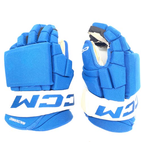 Used CCM HG12 Gloves 15" Pro Stock - Kurtis MacDermid - Colorado Avalanche (NHL)