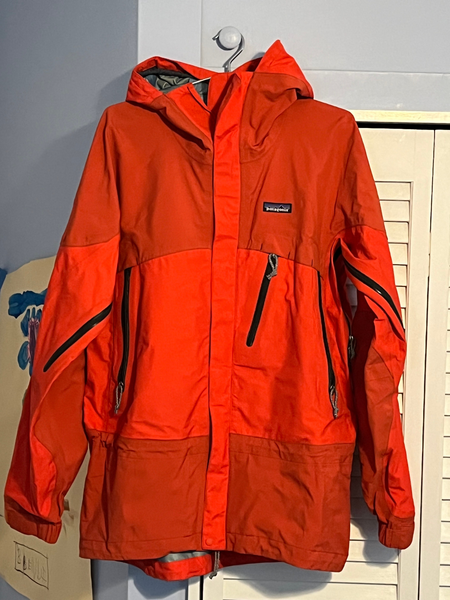 Patagonia Ice Nine Climbing Jacket, Adult Unisex M, Pop Orange