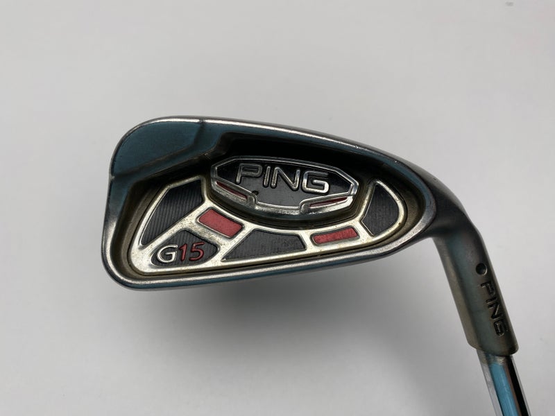 Ping G15 Single 4 Iron Black Dot KBS Tour Lite Regular Steel RH Midsize Grip