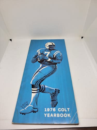 Vintage Baltimore Colts NFL 1976 Colt Yearbook
