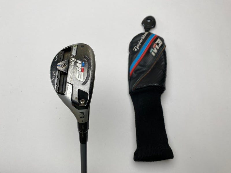 Taylormade M3 3 Hybrid 19* Fujikura Pro 2.0 8-S Stiff Graphite RH Midsize Grip
