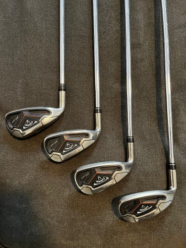 Men's Left Hand Regular Flex 4 Pieces FT i-Brid Iron Set