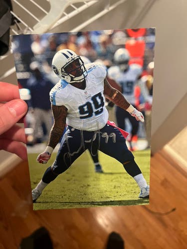 Jurrell Casey signed photo