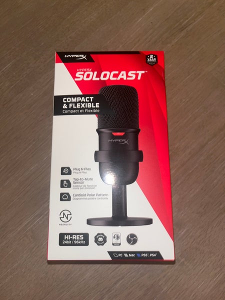 Hyperx Solocast gaming microphone NEW