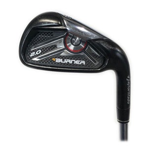 TaylorMade Burner 2.0 Single 6 Iron Black Steel Burner 2.0 85 Regular Flex