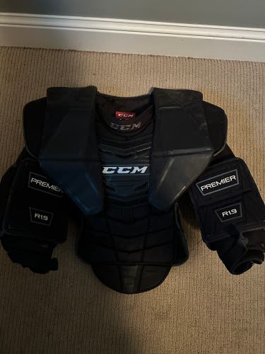 Used Medium CCM Pro Stock Premier R1.9 Goalie Chest Protector