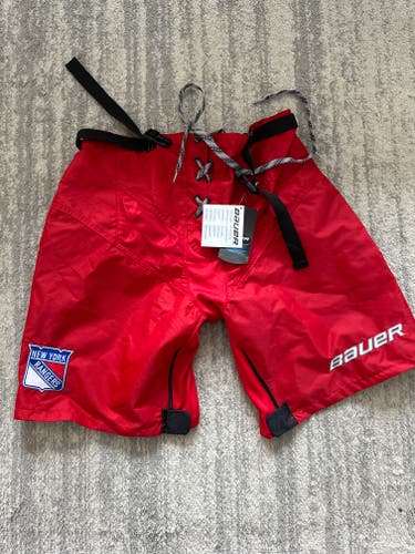 New York Rangers Red New Medium Bauer Pant Shell
