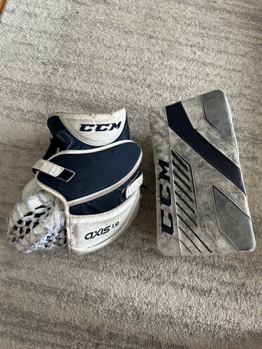 Bauer Goalie Glove & Blocker Axis 1.9 - Used