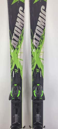 Atomic Nomad Blackeye Ti skis 167cm with matching Atomic XTO bindings