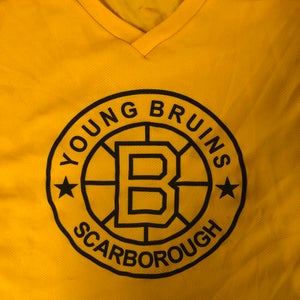 Scarborough Young Bruins youth XL practice jersey